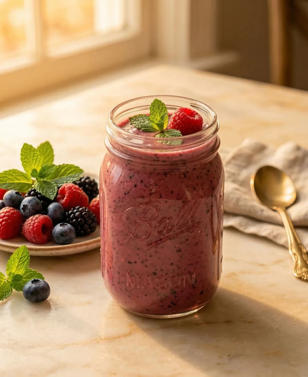 Recetas saludables: smoothie de energía para bienestar