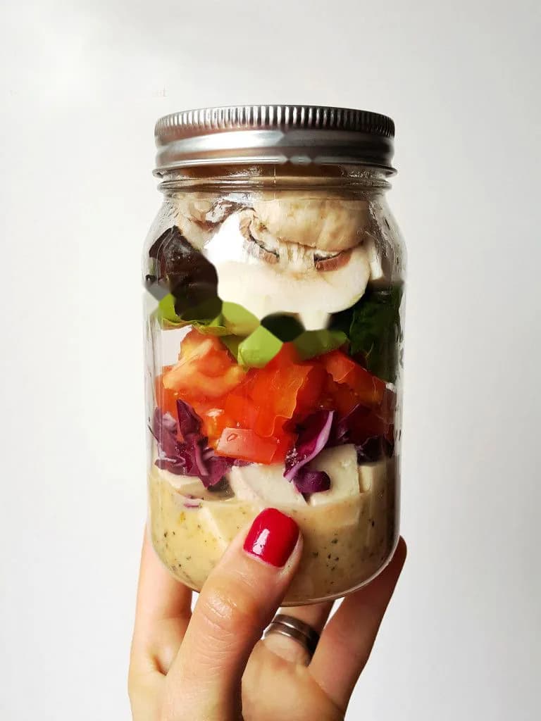 Recetas saludables: ensalada to go fácil y nutritiva